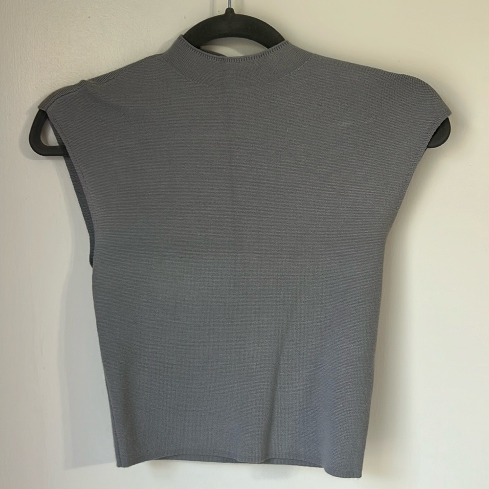 Abercrombie & Fitch Gray Sweater High Neck Work Top XS